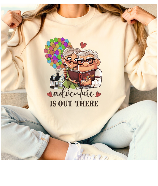 Adventure is out there Sweatshirt